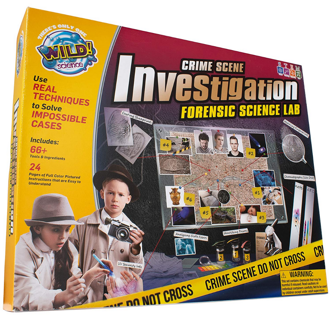Crime Scene Investigation - 66 pcs toy for kids