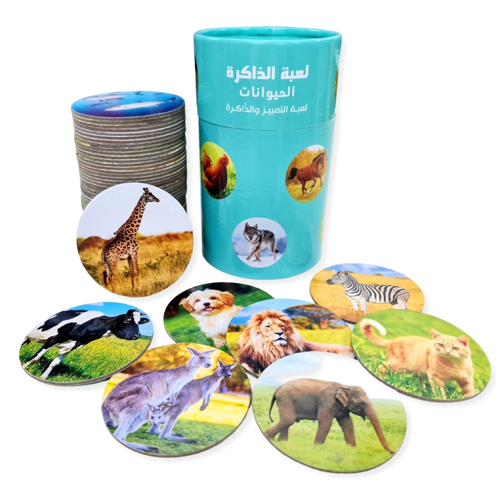 Memory Cards Game for Kids: Animals