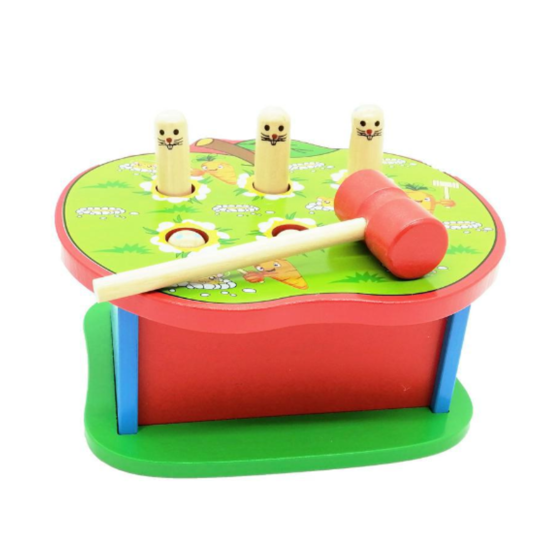 أمسك الهامستر - لعبة تعليم مبكر للأطفال - ألعاب خشبية