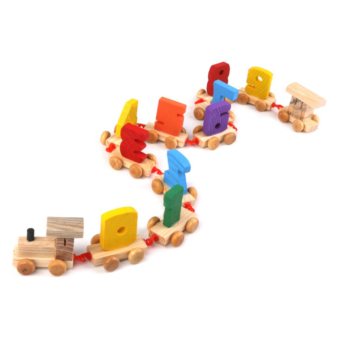 Digital Small Train 0-9 Number Educational Toys