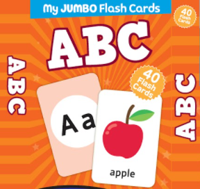 بطاقات تعلم الأبجدية الإنجليزية - كلمة لكل حرف