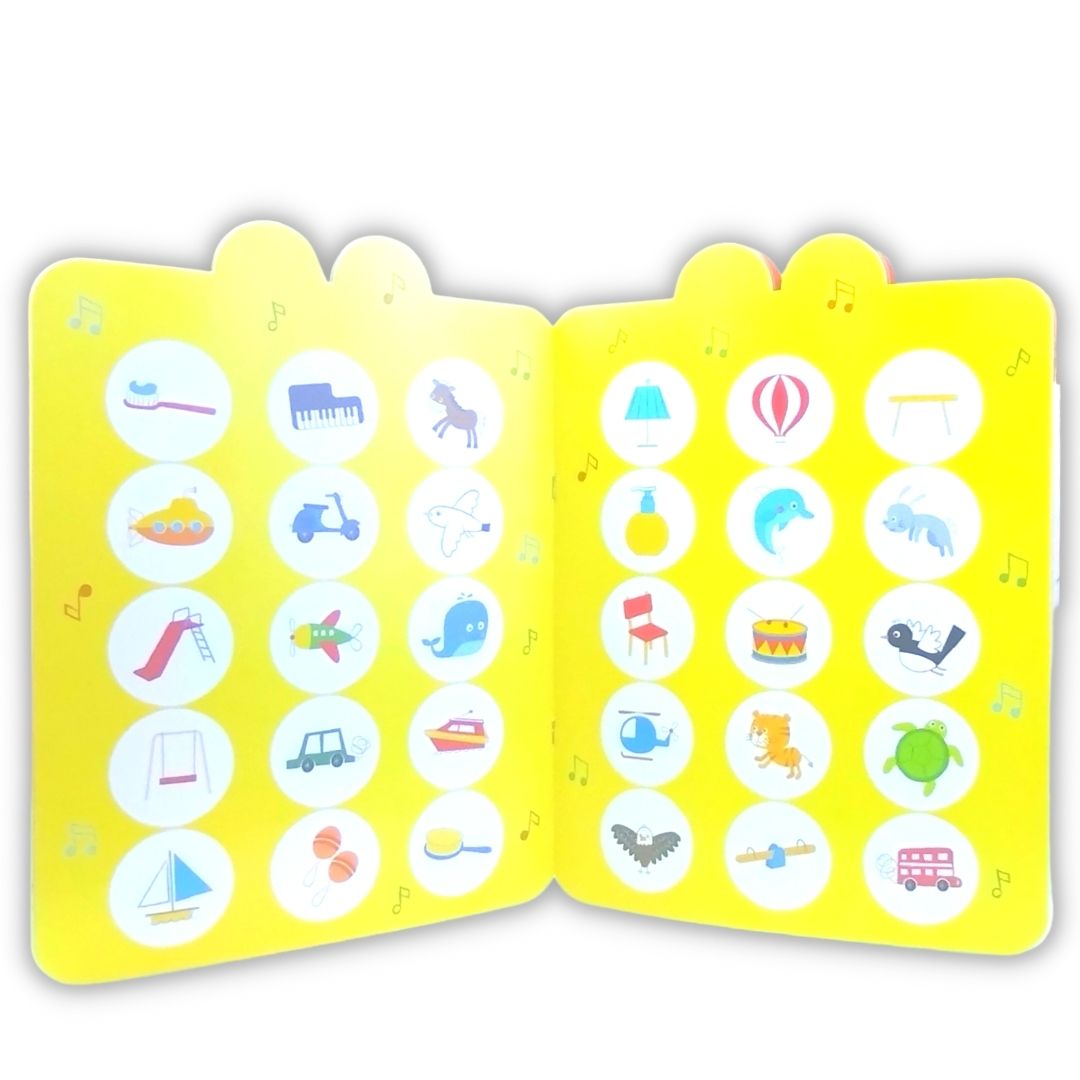 Words +3 - Preschool Learning Stickers Book