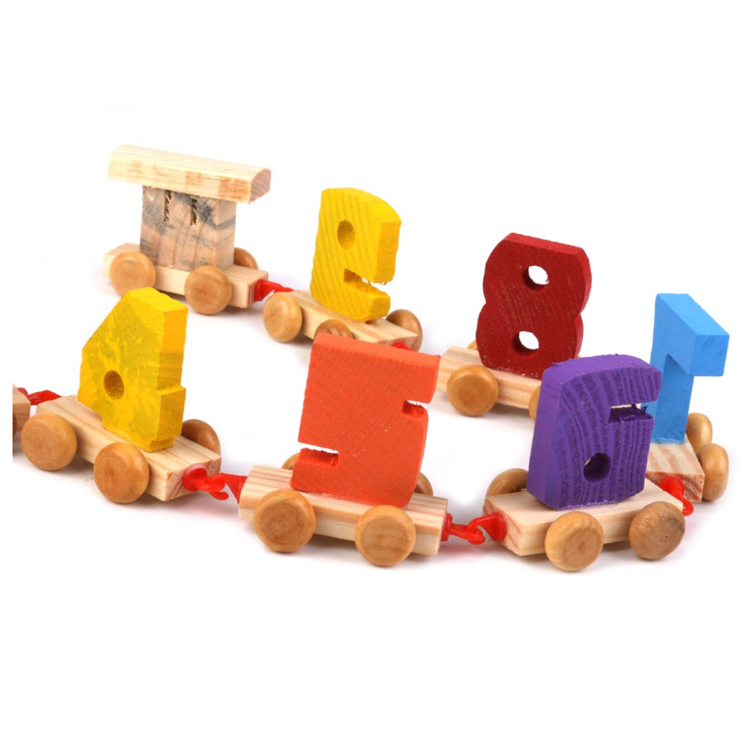 Digital Small Train 0-9 Number Educational Toys