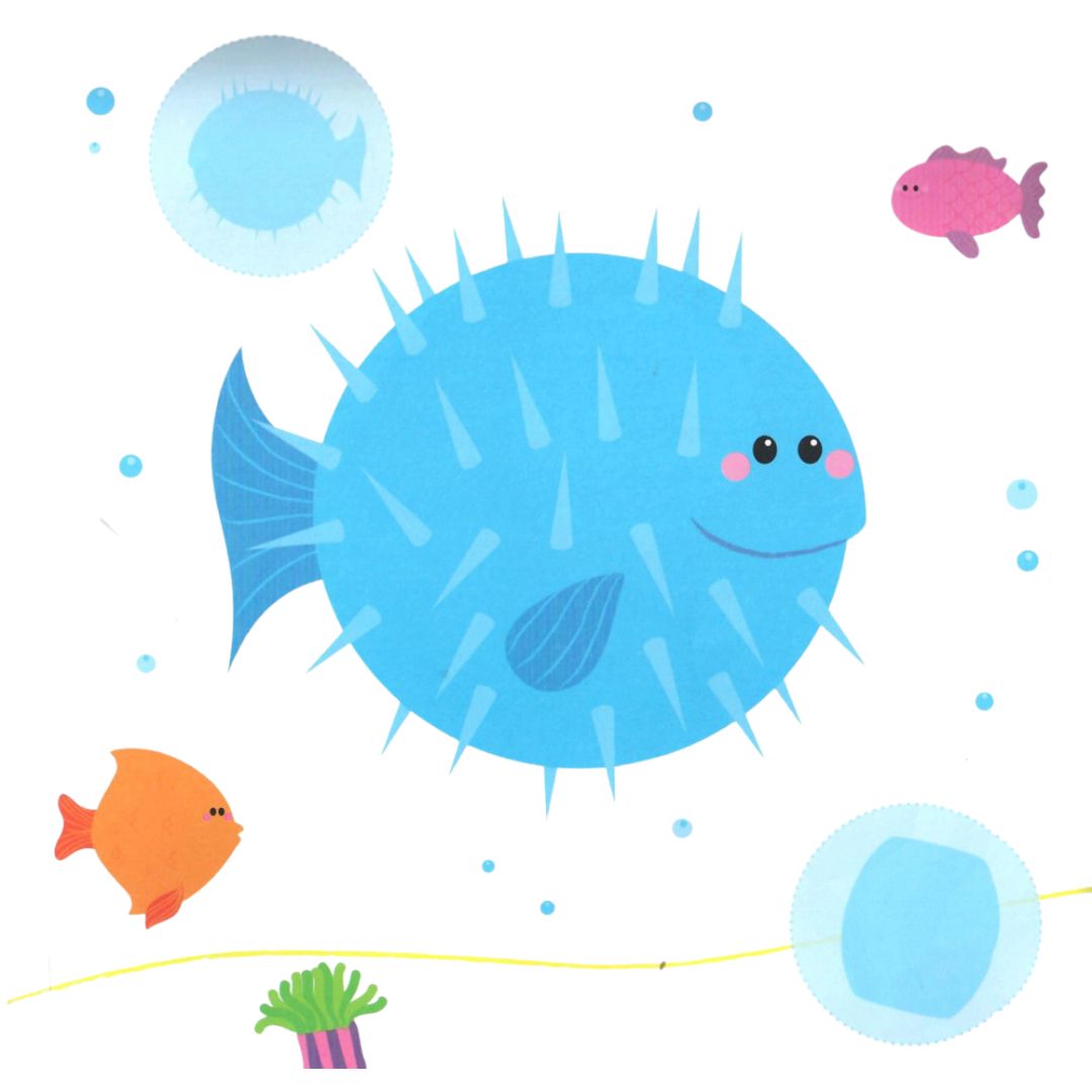 Stickers Book for Kids - Sea Animals