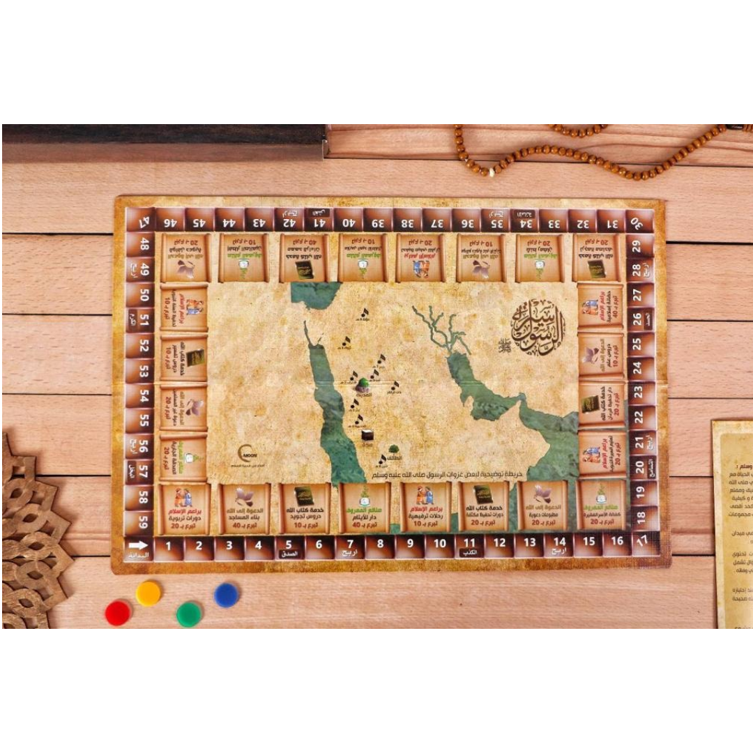 Biography Of The Prophet PBUH Board Game for kids - The Seerah
