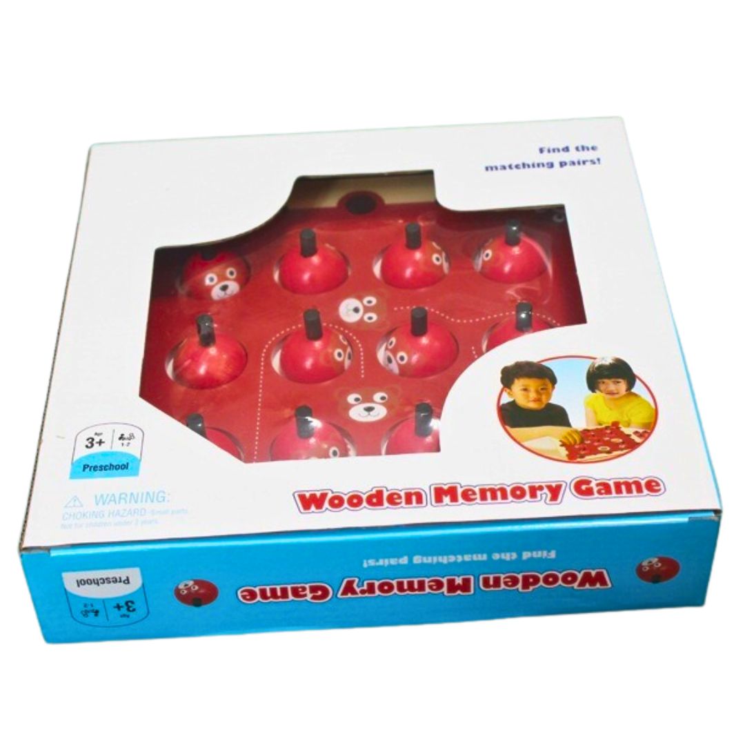 Wooden Memory Puzzle Game for kids