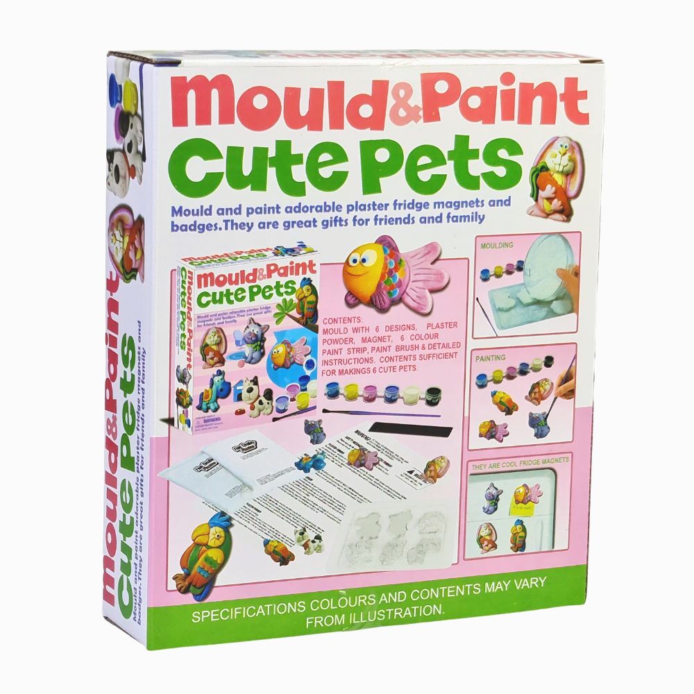 Mould and Paint Cute Pets