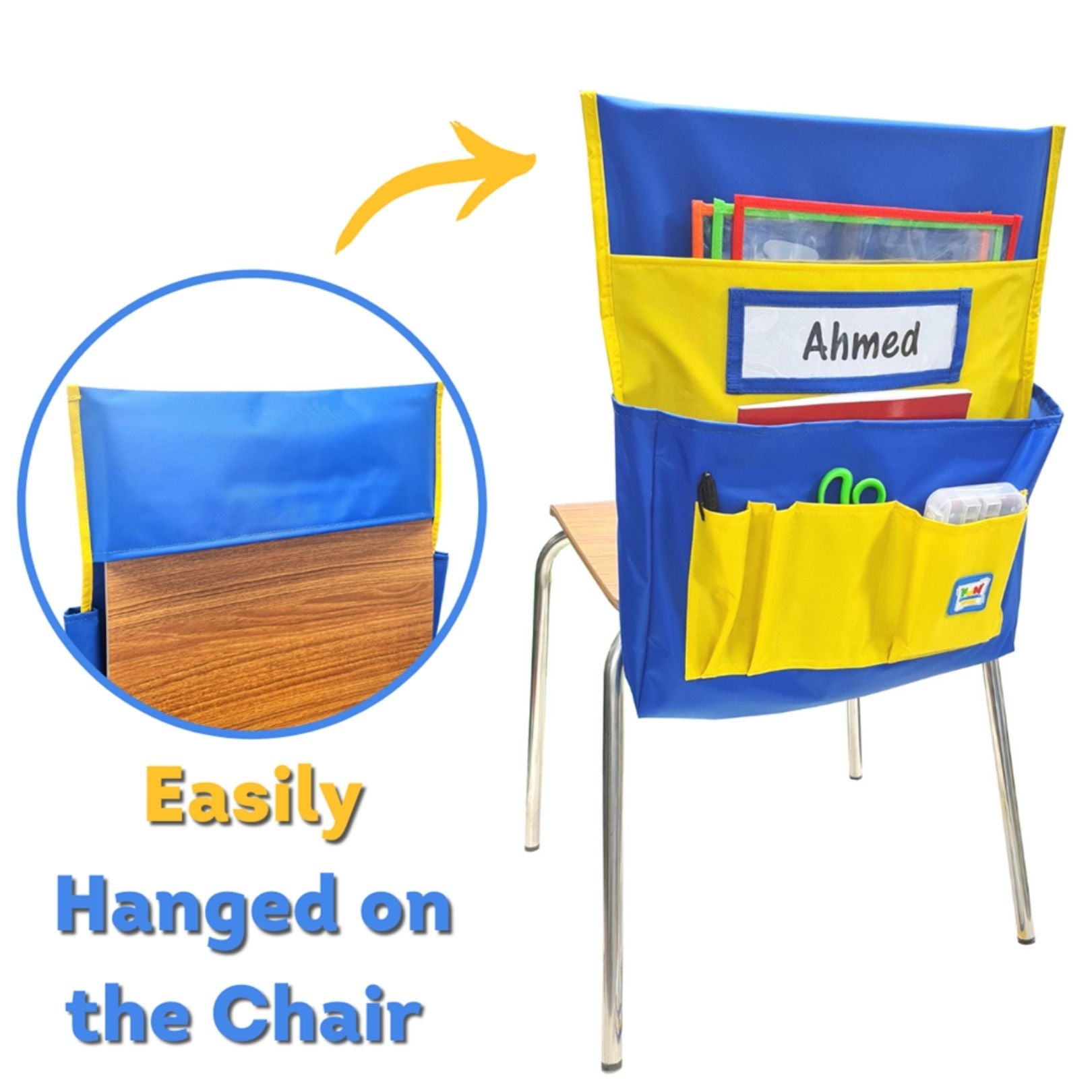 Smart Chair Pockets, Chair Organizer, Fun Learning Store