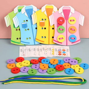 Buttons Threading Toy - Fun Learning Store