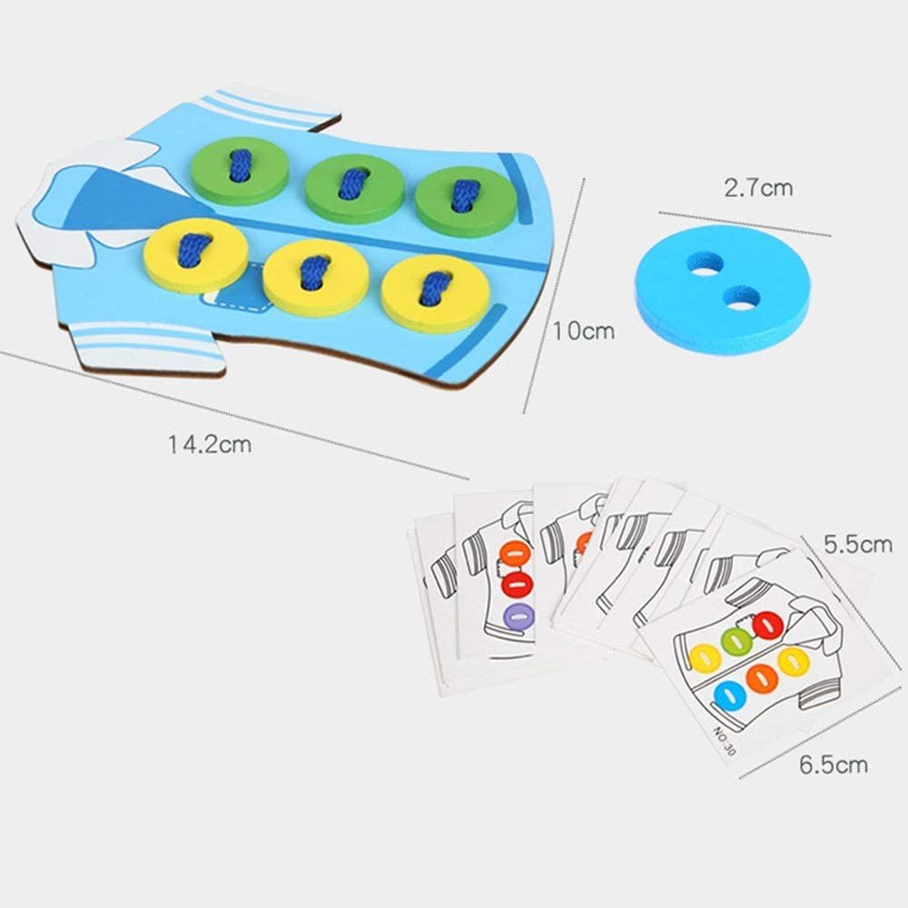 Buttons Threading Toy - Fun Learning Store