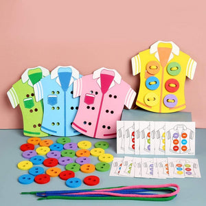Buttons Threading Toy - Fun Learning Store