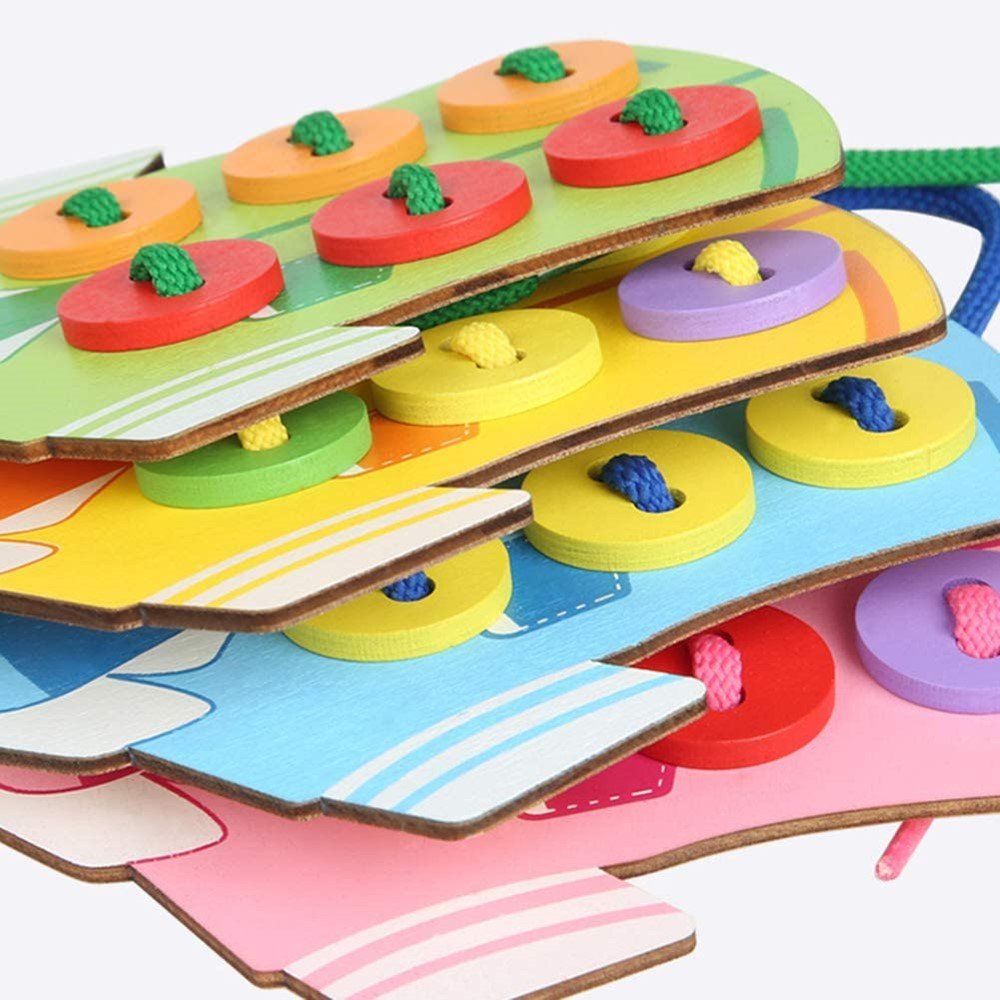 Buttons Threading Toy - Fun Learning Store
