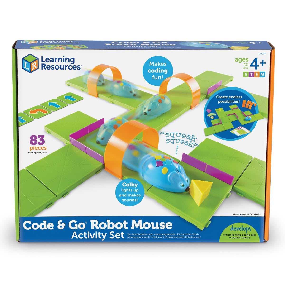 STEM - Code ,Go Robot Mouse Activity Set