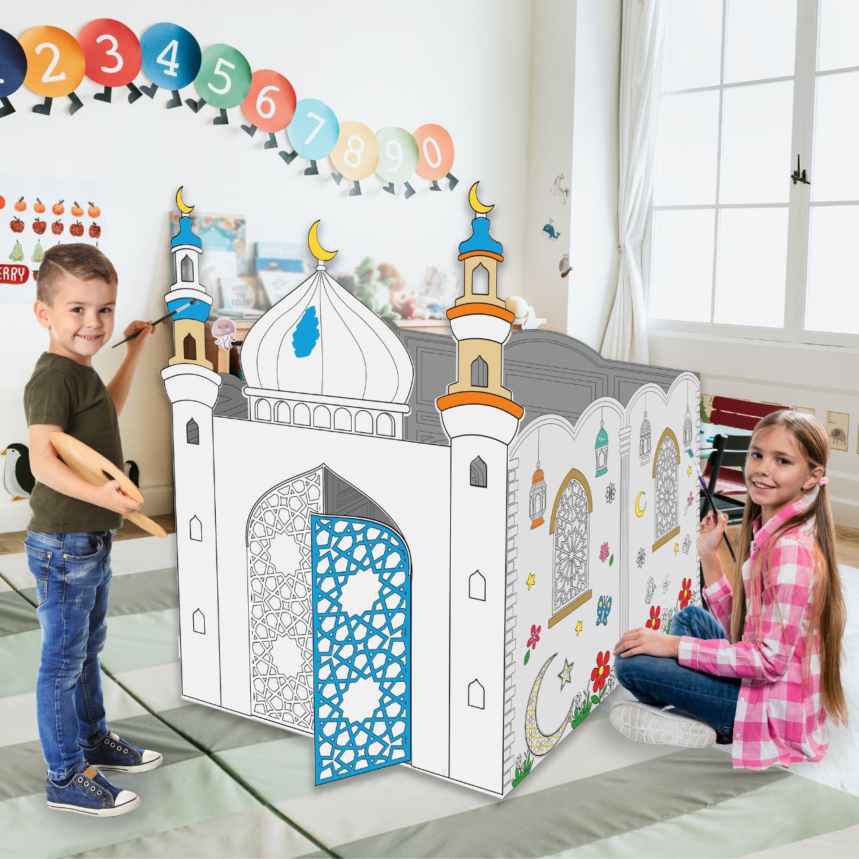 DIY Mosque | Build and Color your Mosque - Fun Learning Store
