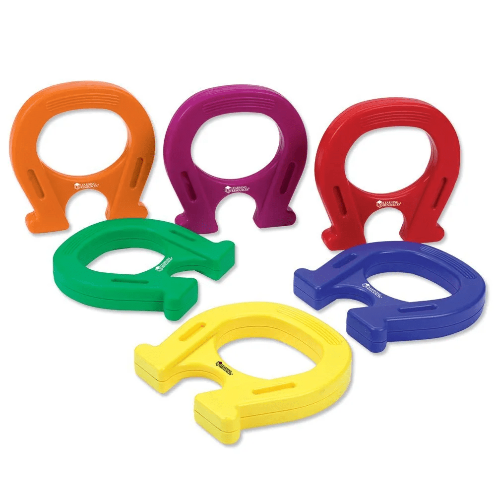 Horseshoe - Shaped Magnets | Mighty Magnets (Set of 6) Primary Science set| Age 3+ - Fun Learning Store