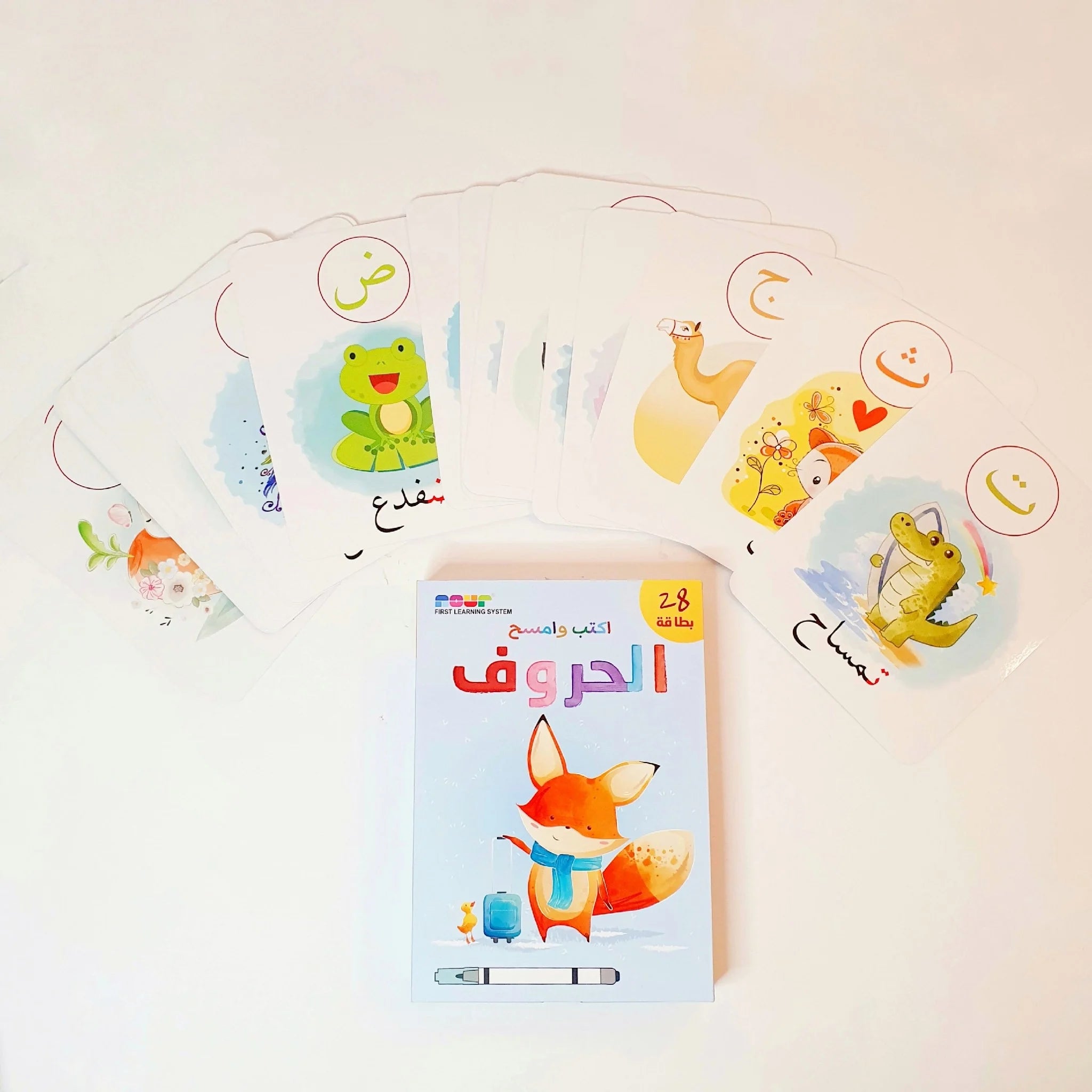 Arabic Alphabet learning cards
